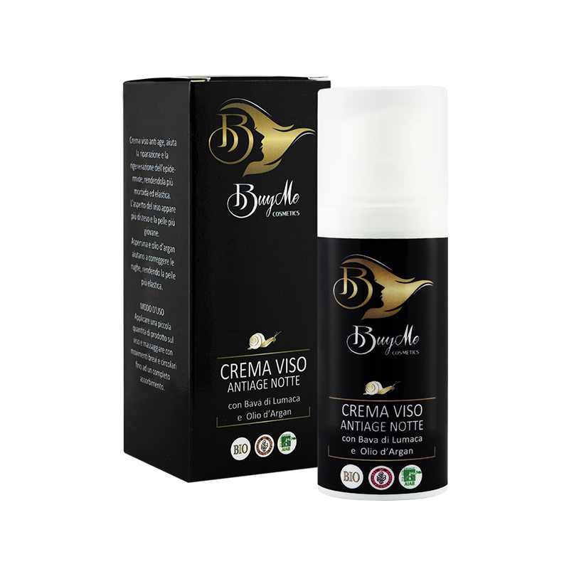 Crema Bava Di Lumaca Anti Age Notte Buyme Cosmetics