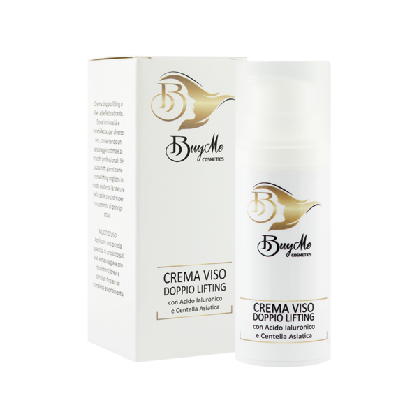 Crema viso doppio lifting con Acido Ialuronico