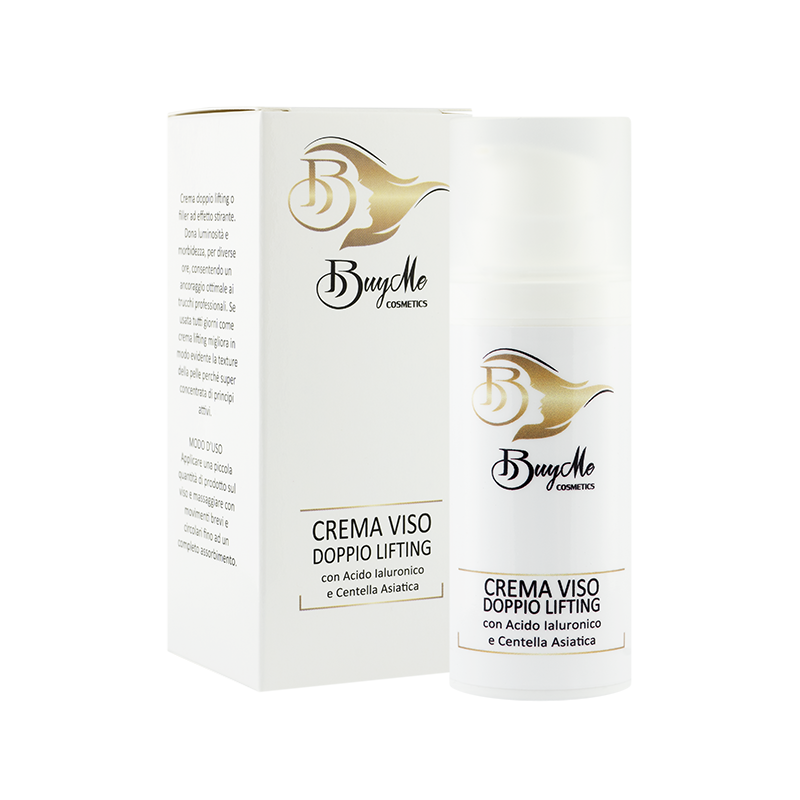 Crema viso doppio lifting con Acido Ialuronico
