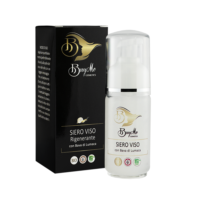 Siero viso rigenerante con Bava di Lumaca