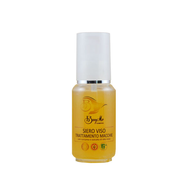 Siero viso trattamento macchie