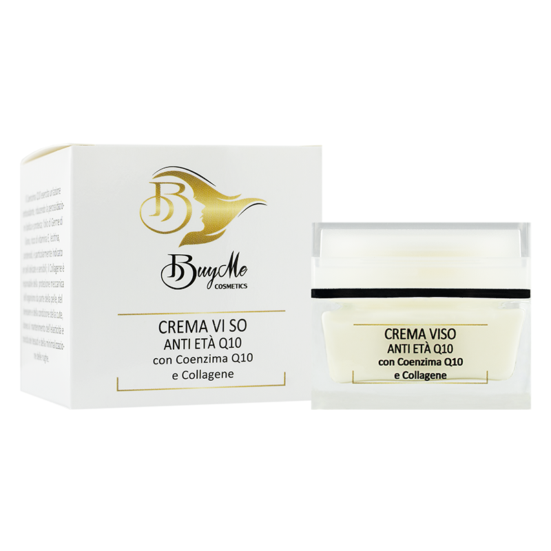Crema viso anti età con Q10