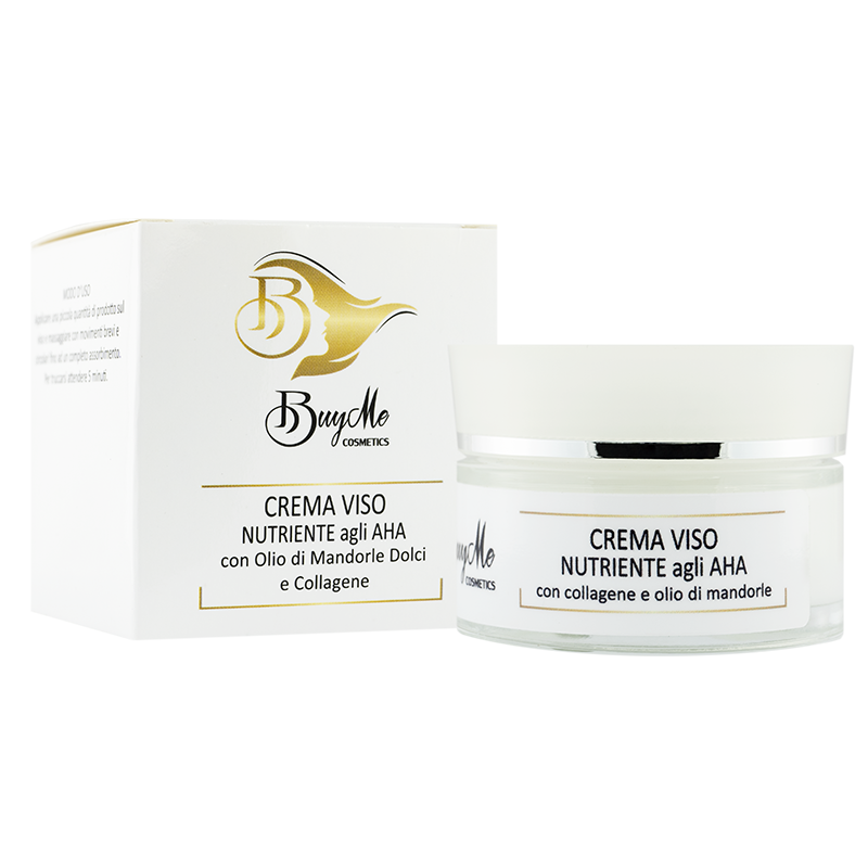 Crema viso nutriente agli AHA