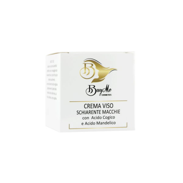 crema_viso_schiarente_macchie_scatola_fronte_sx_buyme_cosmetics