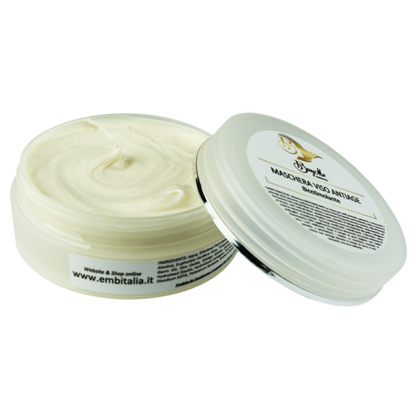 Maschera viso anti age biostimolante